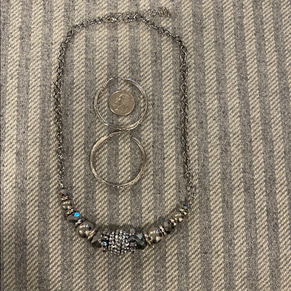 Necklace and Earrings